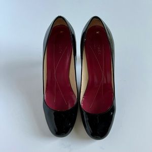 Vintage Kate Spade patent leather heels size 6 1/2